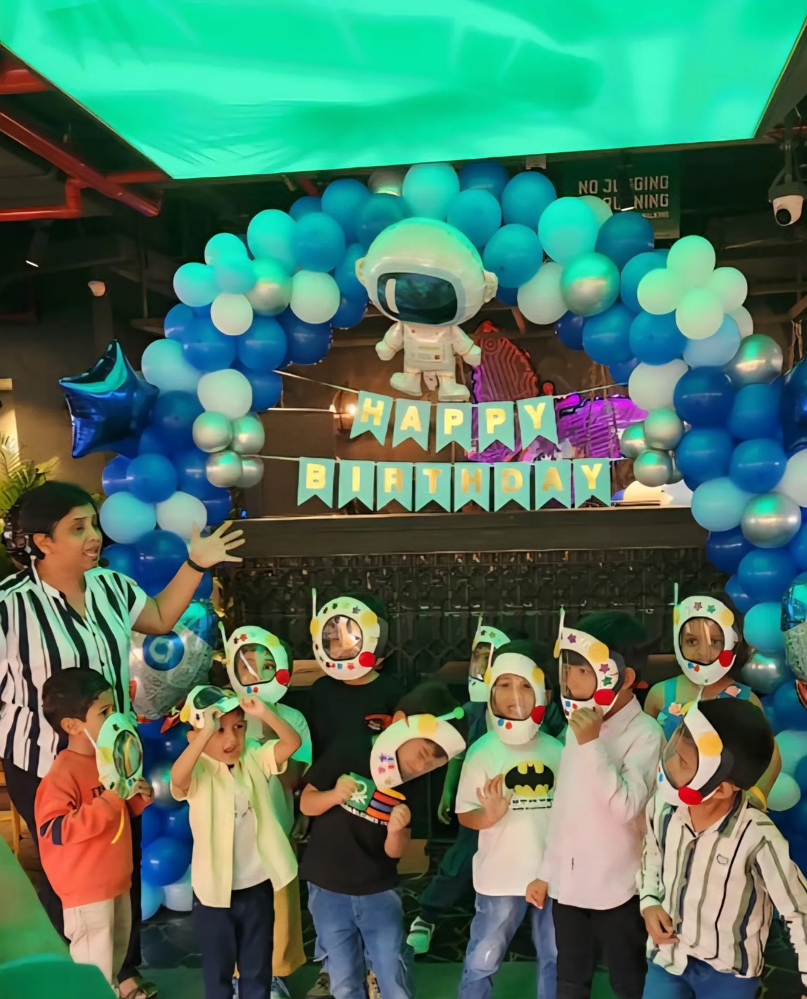 Birthday-themed celebration at BOB
