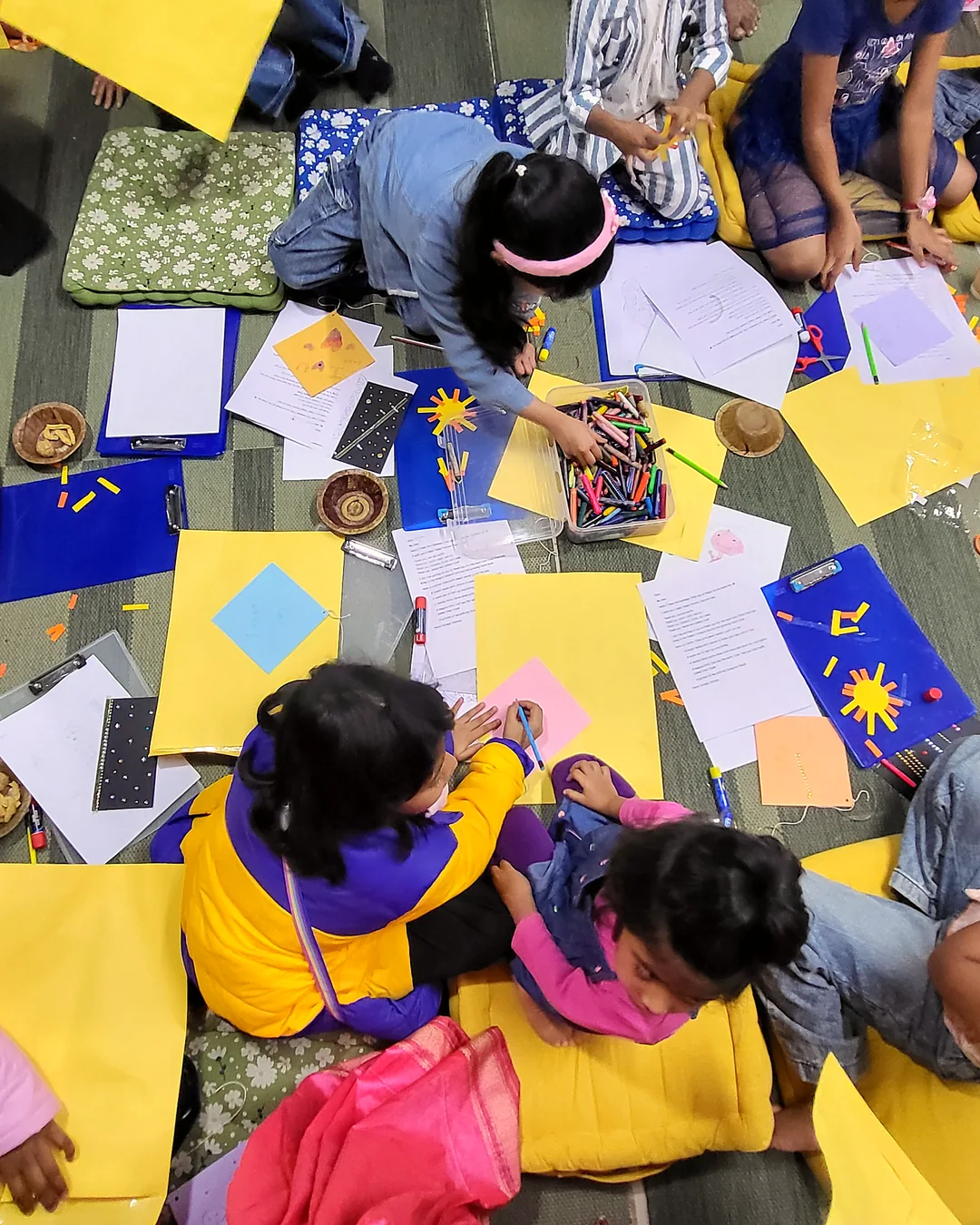 Overhead group activity